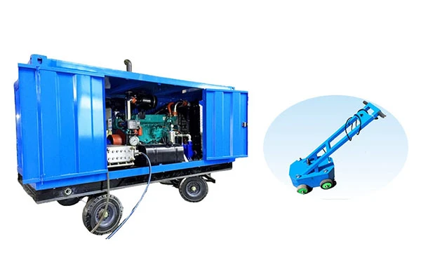 Tagħmir tal-Idro Blasting għat-Tneħħija tal-Kolla tal-Ajruport